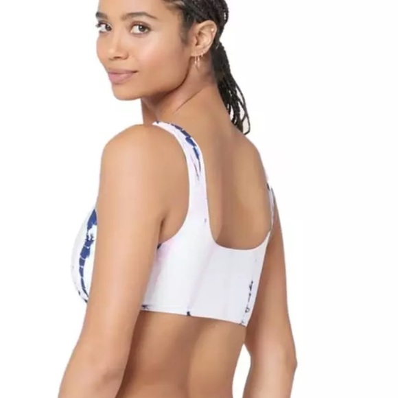 L*SPACE Women's Wilder Top Tie-Dye Bikini Top Size L - Picture 2 of 8
